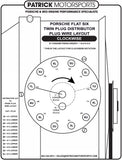 Twin Plug Distributor 906 911 30mm Body Clockwise Rotation (IGN 911 TP DIST 30 CW)