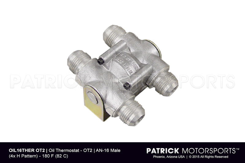 Oil Thermostat - AN-16 Male - 180 F 82.22 C / OIL16THER OT2 / OIL16thER OT2 / OIL16thER-OT2 / OIL16thER.OT2 / OIL16thEROT2