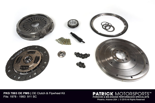 1978-1983 Porsche 911 9 Bolt 225mm Flywheel and Clutch PKG (PKG