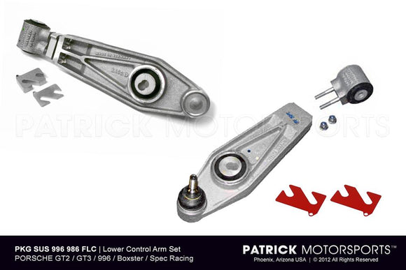 Porsche GT2 GT3 Lower Control Arm Set Boxster Spec 986 996 SUS 996 341 986 FLC PMS / SUS 996 341 986 FLC PMS / SUS-996-341-986-FLC-PMS / SUS.996.341.986.FLC.PMS / SUS996341986FLCPMS