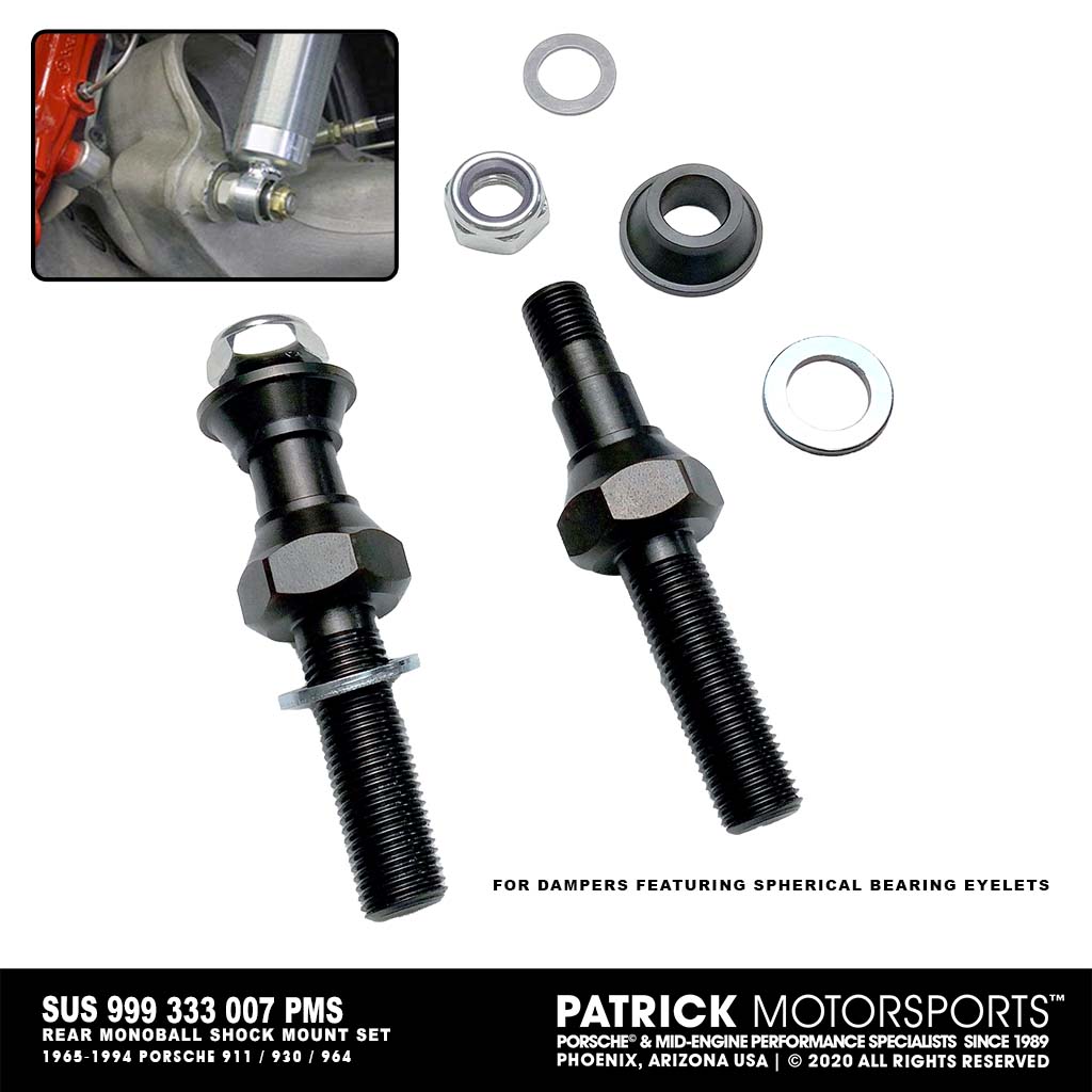 K©️O M&M ソマシードリンク Monoball Suspension Shock Mount Set - Rear Lower (SUS 999 333 007