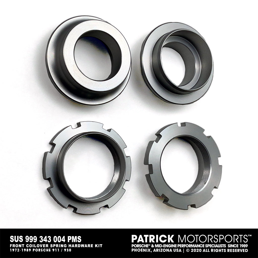 Porsche 911 / 930 / 935 Front Coilover Spring Perch Hardware Kit