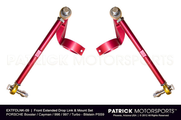 Porsche 986 / 996 / 987 / 997 Front Sway Bar Drop Link and Mount