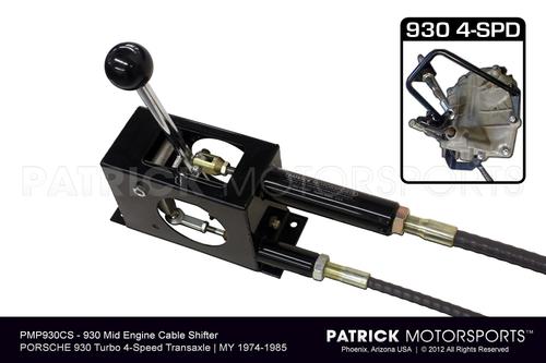 930 Cable Shifter System 1975 - 1988 / Porsche 930 Turbo 4 Speed Transmission TRA 930 424 CABS PMP / TRA 930 424 CABS PMP / TRA-930-424-CABS-PMP / TRA.930.424.CABS.PMP / TRA930424CABSPMP