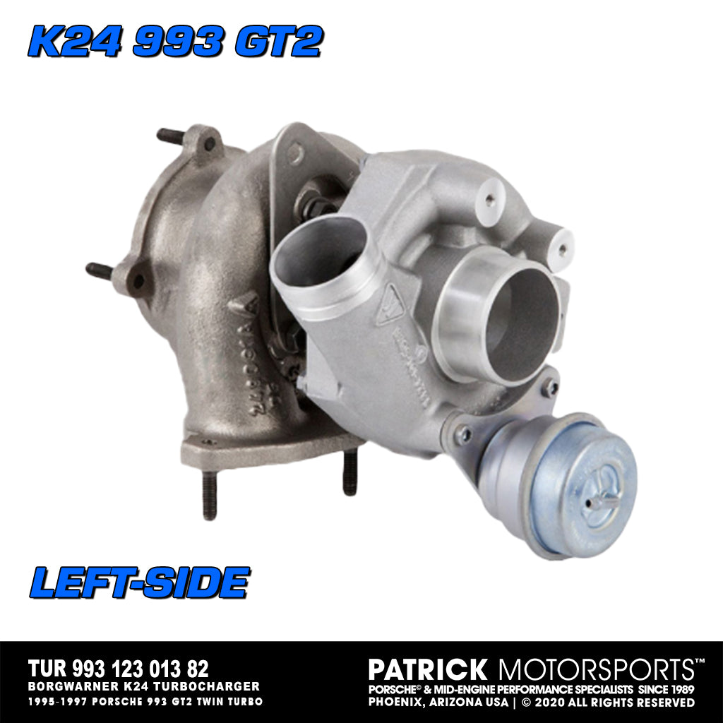 BACK-ORDER BorgWarner K24 Turbo For Porsche 993 GT2 - LEFT (TUR
