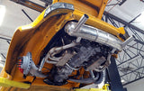 NEW STOCK ! Porsche 911 RSR Sport Muffler In Mild Steel For Early 911 / 914-6 GT (EXH 911 RSR SM PMS)