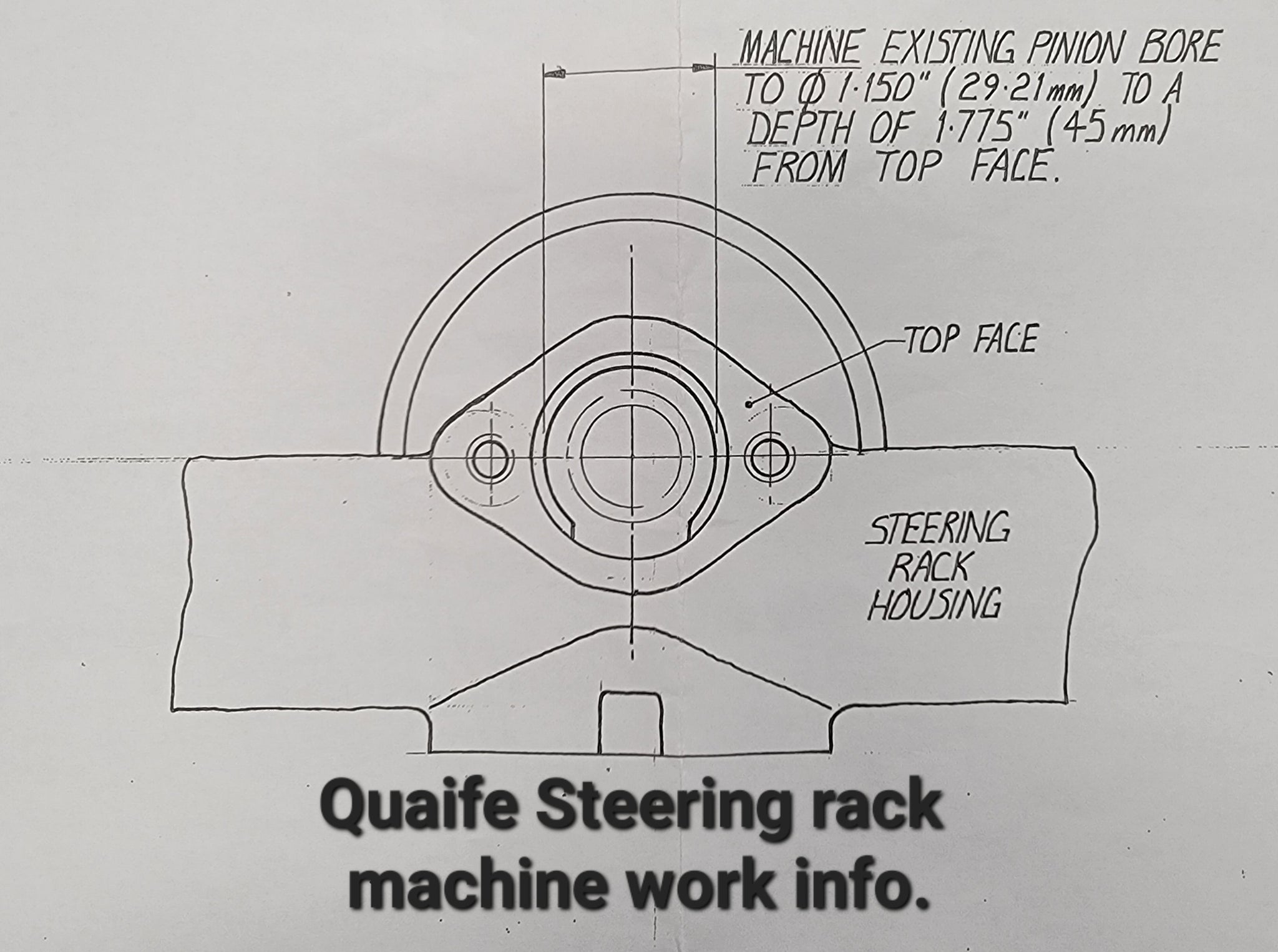 PRE-ORDER: Porsche 911 / 914 Quick Ratio Steering Rack and Pinion